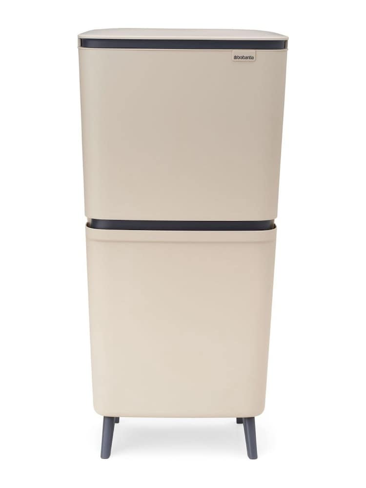 Brabantia Soft Beige SortUp Recycle Bin - Image 2 of 6 Brabantia Soft Beige SortUp Recycle Bin - Image 2 of 6