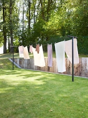 Brabantia Black HangOut Washing lines with Poles - Image 1 of 6