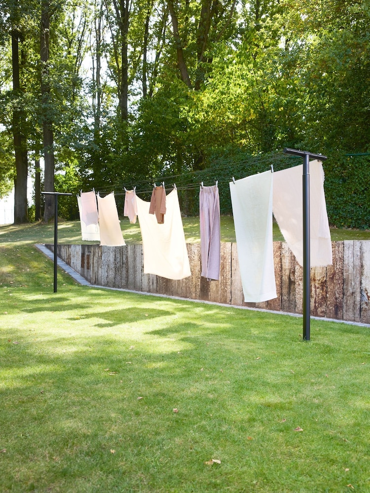 Brabantia Black HangOut Washing lines with Poles - Image 1 of 6