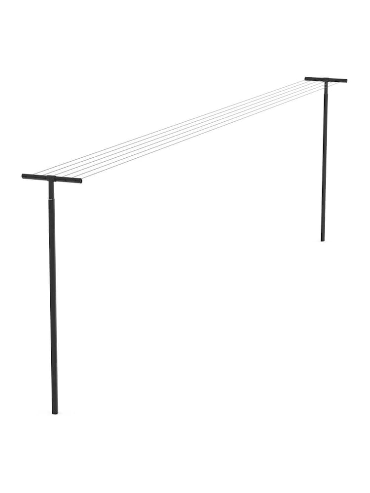 Brabantia Black HangOut Washing lines with Poles - Image 2 of 6