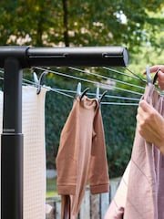 Brabantia Black HangOut Washing lines with Poles - Image 4 of 6