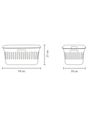 Brabantia Black Collect-It Laundry Basket - Image 6 of 6