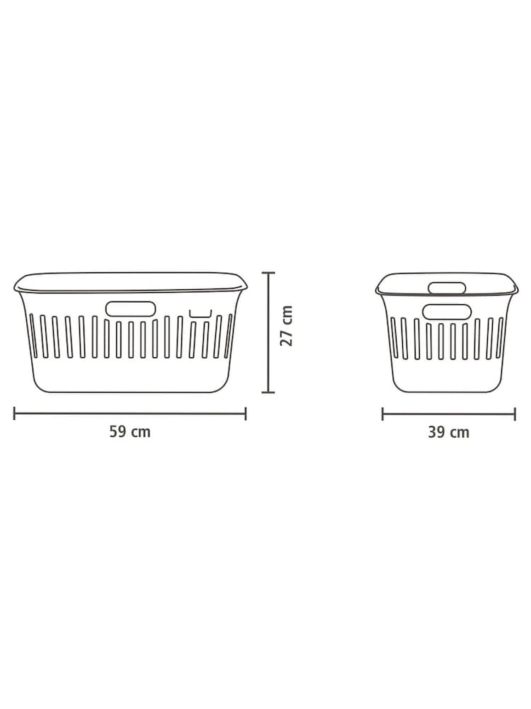 Brabantia Black Collect-It Laundry Basket - Image 6 of 6 Brabantia Black Collect-It Laundry Basket - Image 6 of 6