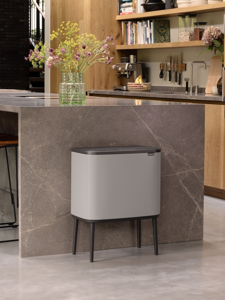 Brabantia Soft Grey Bo Touch Bin - Image 1 of 6 Brabantia Soft Grey Bo Touch Bin - Image 1 of 6