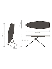 Brabantia Denim Black Steam & Ironing Board D - Image 5 of 6