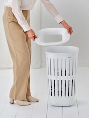Brabantia White Collect-It Laundry Basket - Image 4 of 6