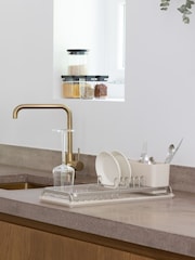 Brabantia Soft Beige SinkSide Compact Dish Drying Rack - Image 1 of 6