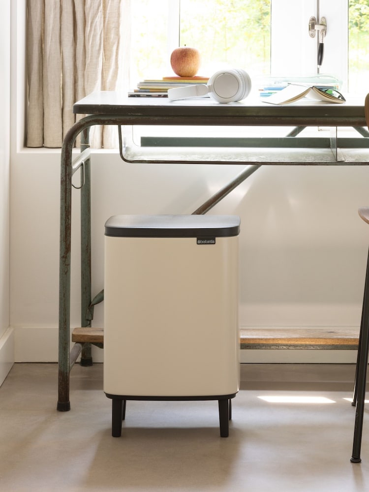 Brabantia Soft Beige Bo Waste Bin - Image 1 of 6 Brabantia Soft Beige Bo Waste Bin - Image 1 of 6