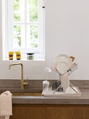 Brabantia Soft Beige SinkSide Foldable Dish Drying Rack, Large - Image 1 of 6