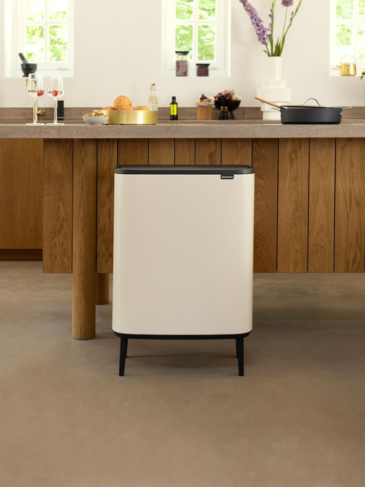 Brabantia Soft Beige Bo Touch Bin - Image 1 of 6 Brabantia Soft Beige Bo Touch Bin - Image 1 of 6