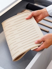 Brabantia Soft Beige SinkSide Silicone Dish Drying Mat - Image 4 of 6