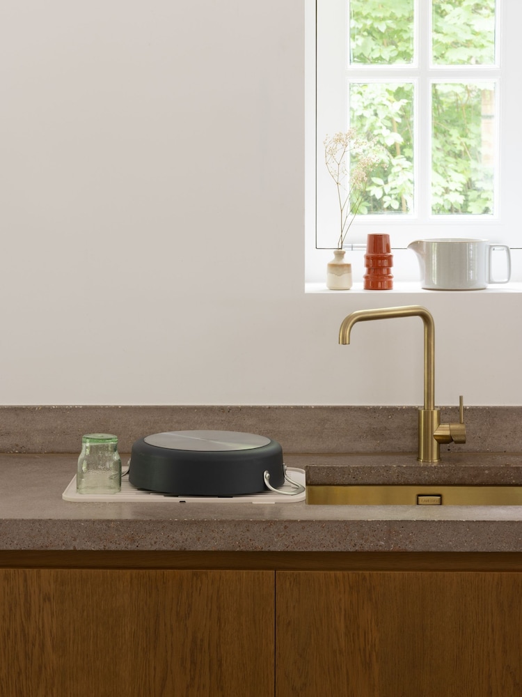 Brabantia Soft Beige SinkSide Silicone Dish Drying Mat - Image 6 of 6