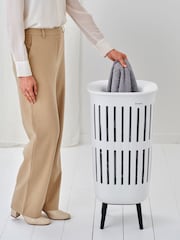 Brabantia White Collect-It Laundry Basket - Image 3 of 6