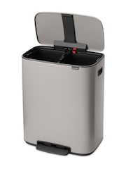 Brabantia Soft Grey Bo Pedal Bin - Image 3 of 6