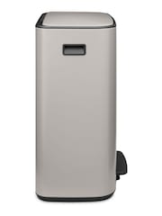 Brabantia Soft Grey Bo Pedal Bin - Image 4 of 6