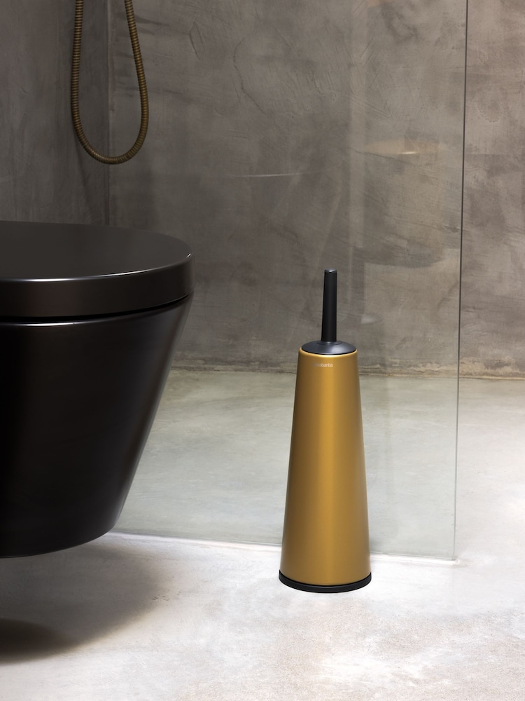 Brabantia Warm Gold ReNew Toilet Brush & Holder - Image 1 of 6 Brabantia Warm Gold ReNew Toilet Brush & Holder - Image 1 of 6