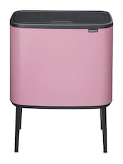 Brabantia Lilac Pink Bo Touch Bin - Image 2 of 6