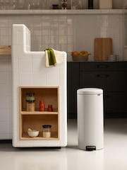 Brabantia Soft Grey NewIcon Pedal Bin - Image 1 of 6