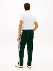 Tommy Hilfiger Green Crest Embroidery Velour Joggers - Image 2 of 6