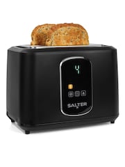 Salter Black Digital 2-Slice Toaster - Image 6 of 6