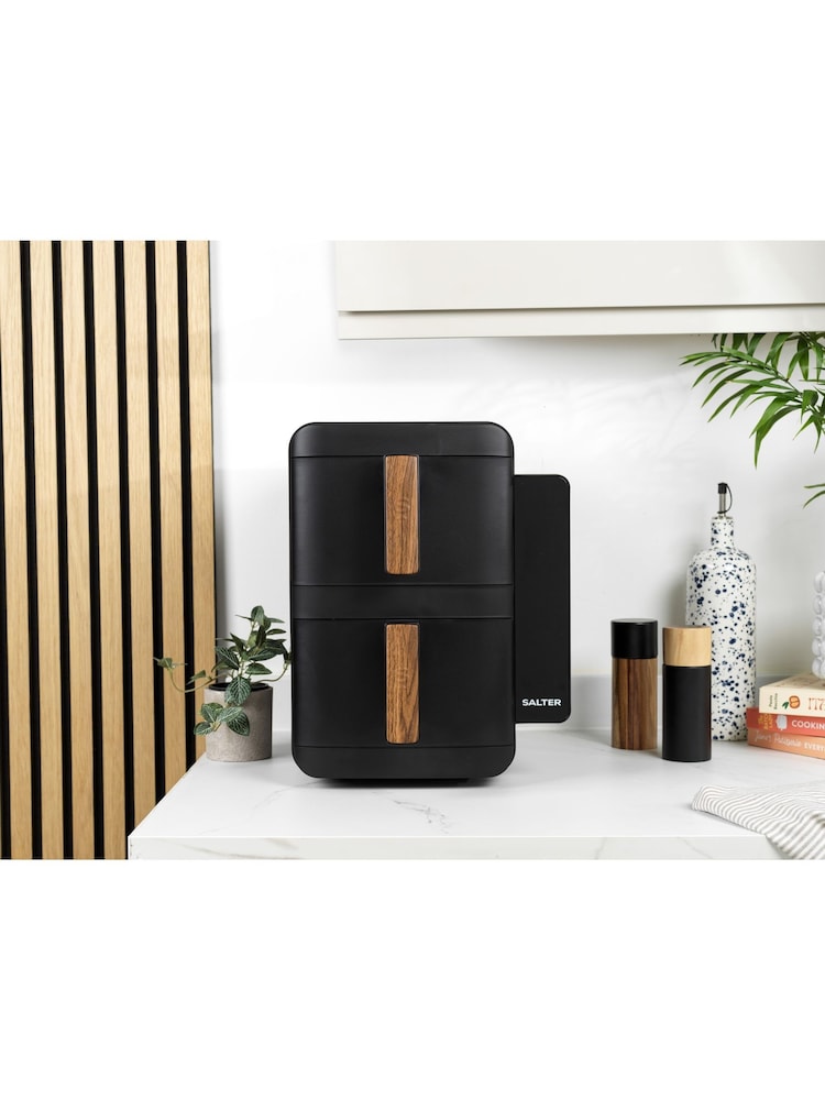 Salter Black Toronto Stackable Air Fryer - Image 1 of 13 Salter Black Toronto Stackable Air Fryer - Image 1 of 13