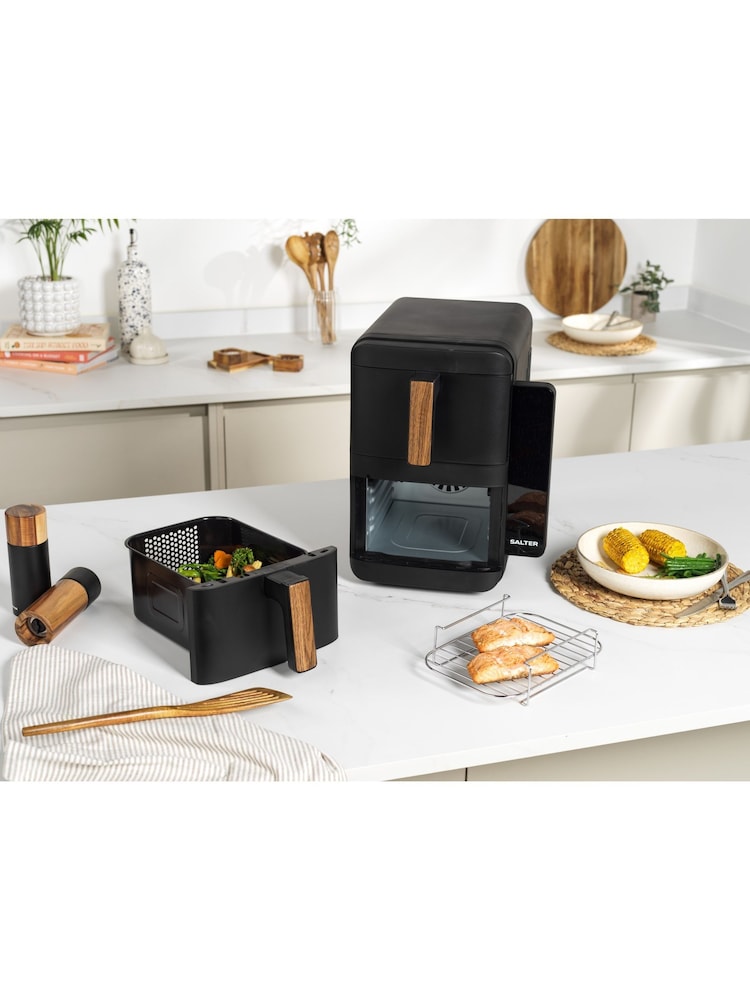 Salter Black Toronto Stackable Air Fryer - Image 2 of 13 Salter Black Toronto Stackable Air Fryer - Image 2 of 13
