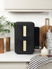 Salter Black Alchemy Stackable Air Fryer - Image 1 of 6