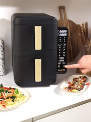 Salter Black Alchemy Stackable Air Fryer - Image 2 of 6