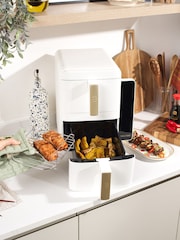 Salter White Alchemy Stackable Air Fryer - Image 2 of 5