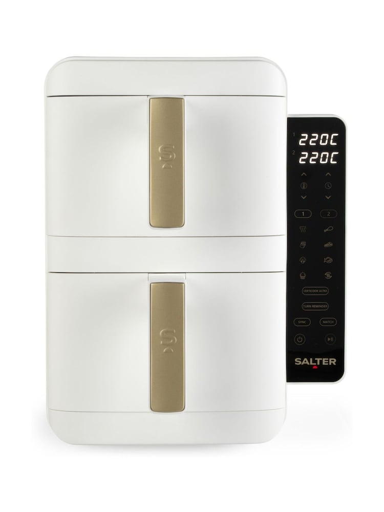 Salter White Alchemy Stackable Air Fryer - Image 5 of 5 Salter White Alchemy Stackable Air Fryer - Image 5 of 5