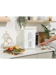 Salter White Stackable Air Fryer - Image 4 of 7