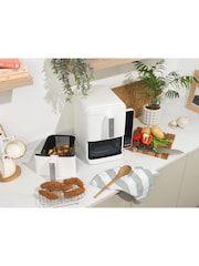 Salter White Stackable Air Fryer - Image 5 of 7