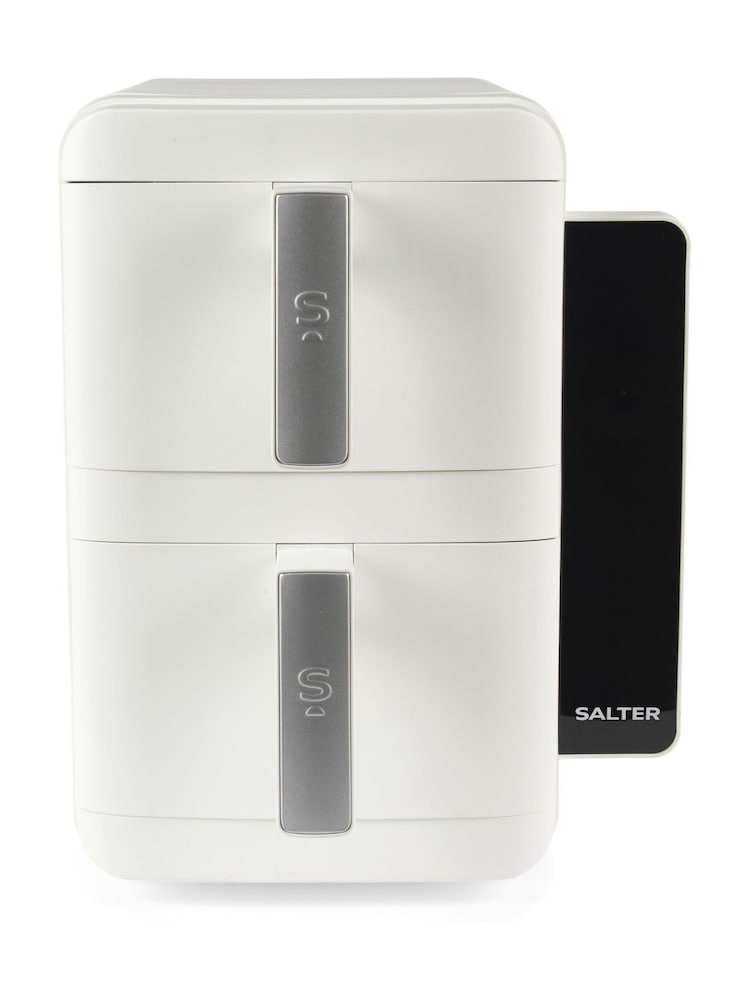 Salter White Stackable Air Fryer - Image 6 of 6 Salter White Stackable Air Fryer - Image 6 of 6