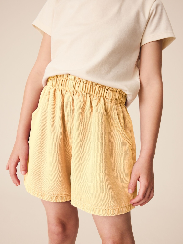 Lemon Yellow Pullon Shorts (3-16yrs) - Image 2 of 7