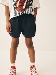 Washed Black Pullon Shorts (3-16yrs) - Image 1 of 4