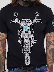 Joe Browns Black Smooth Ride T-Shirt - Image 2 of 5