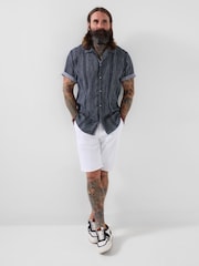 Joe Browns Blue Sensational Stitch Shirt - Image 3 of 6