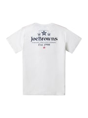 Joe Browns White Joe Browns Logo T-Shirt - Image 6 of 6