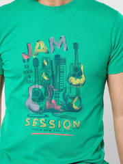 Joe Browns Green Jam Session T-Shirt - Image 2 of 5