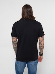 Joe Browns Black Dead Brave Punked Skull T-Shirt - Image 4 of 5