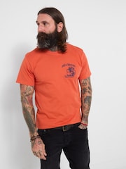 Joe Browns Orange Joes Racers Back Print T-Shirt - Image 3 of 7