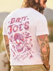 Joe Browns White Skullwash T-Shirt - Image 1 of 6