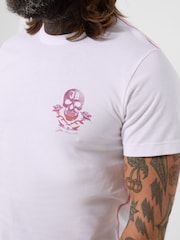 Joe Browns White Skullwash T-Shirt - Image 3 of 6