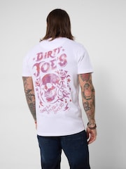 Joe Browns White Skullwash T-Shirt - Image 4 of 6