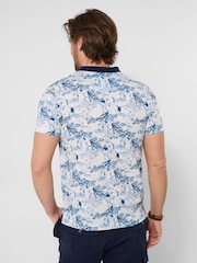Joe Browns Blue Beautiful Bird Polo Shirt - Image 4 of 5