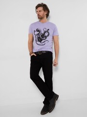 Joe Browns Purple Octojam T-Shirt - Image 4 of 5