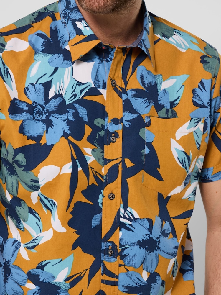 Joe Browns Blue Sunset Bloom Floral Shirt - Image 2 of 5