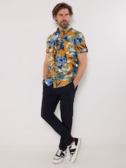 Joe Browns Blue Sunset Bloom Floral Shirt - Image 3 of 5