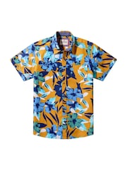 Joe Browns Blue Sunset Bloom Floral Shirt - Image 5 of 5