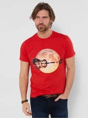 Joe Browns Red Sound Reflection T-Shirt - Image 2 of 4
